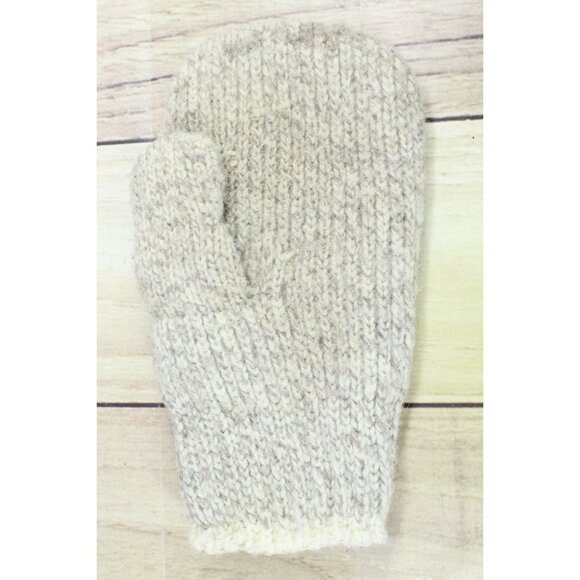 Women's Knitted Mittens Wool Fleece Lined - Picture 6 of 9
